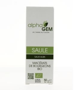 Saule (Salix alba gemmae) bourgeon unitaire BIO, 50 ml